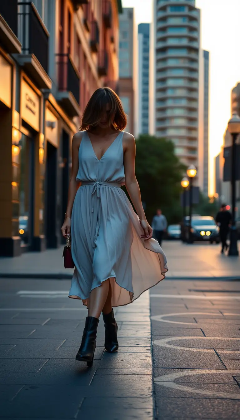dress on boots