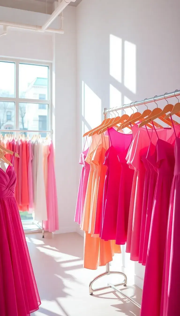 hot pink dress