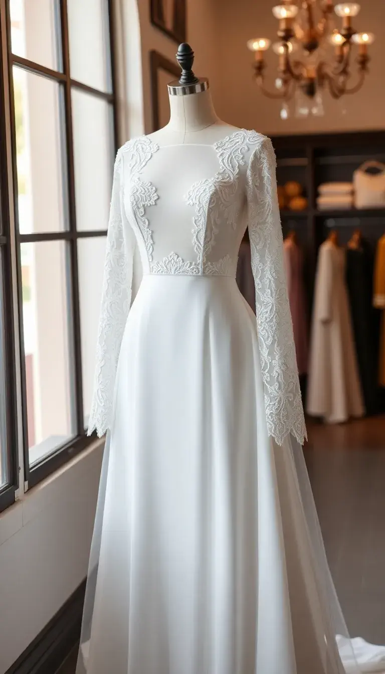 modest wedding dresses