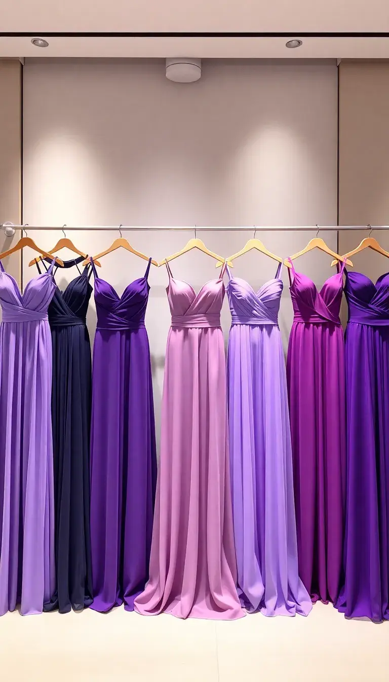 purple dress dress