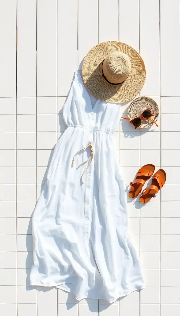 White Summer Dresses: Bright and Airy for Hot Weather