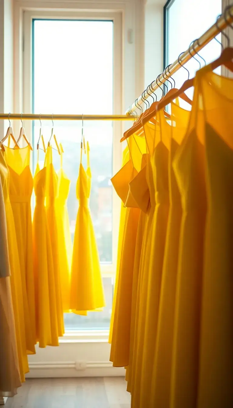yellow dress