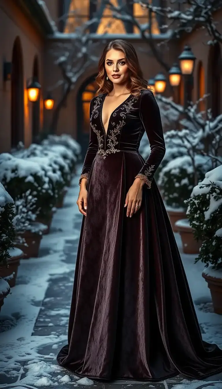 Winter Formal Dresses: Warm Fabrics for Cold Events