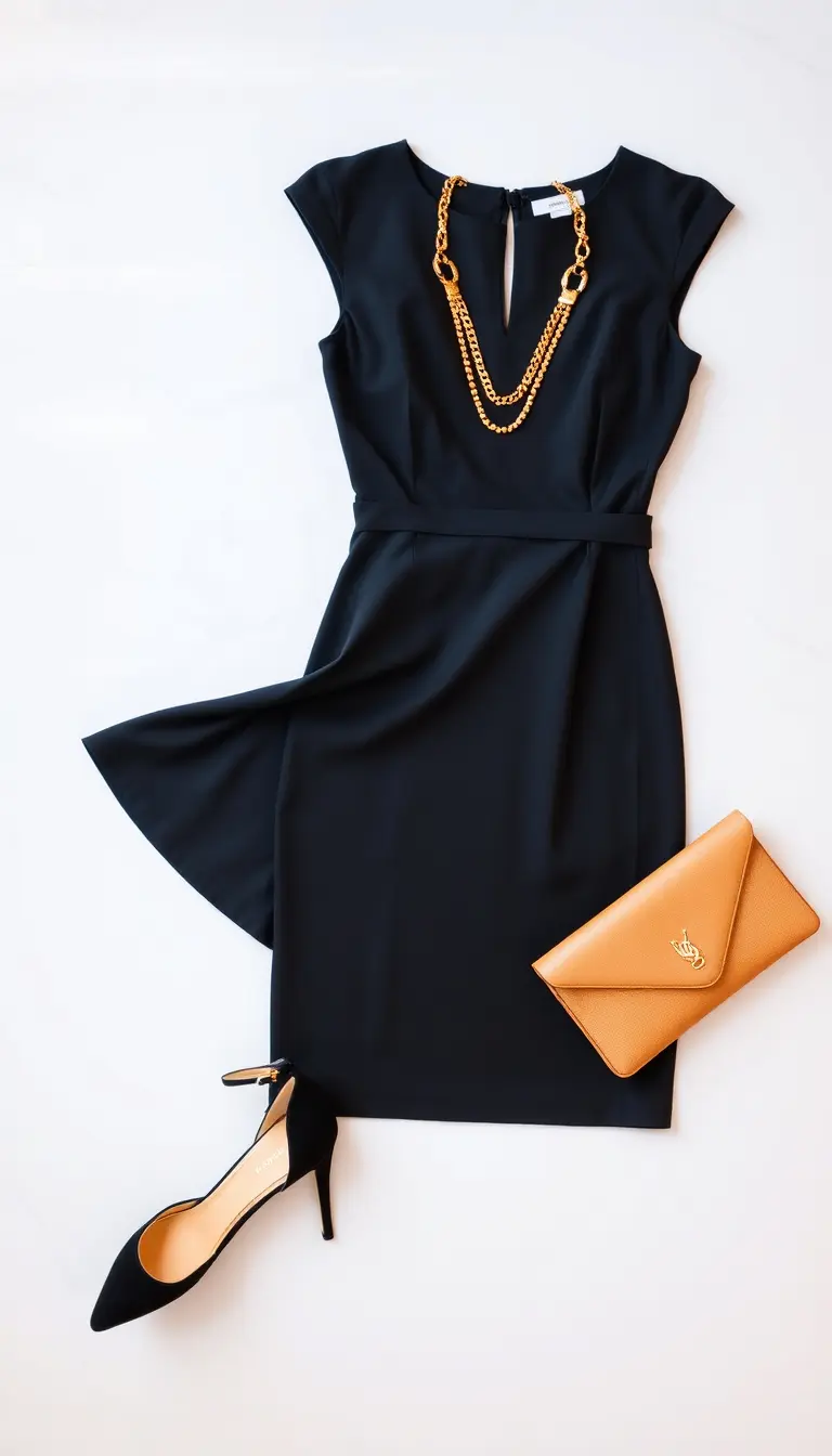 black dress
