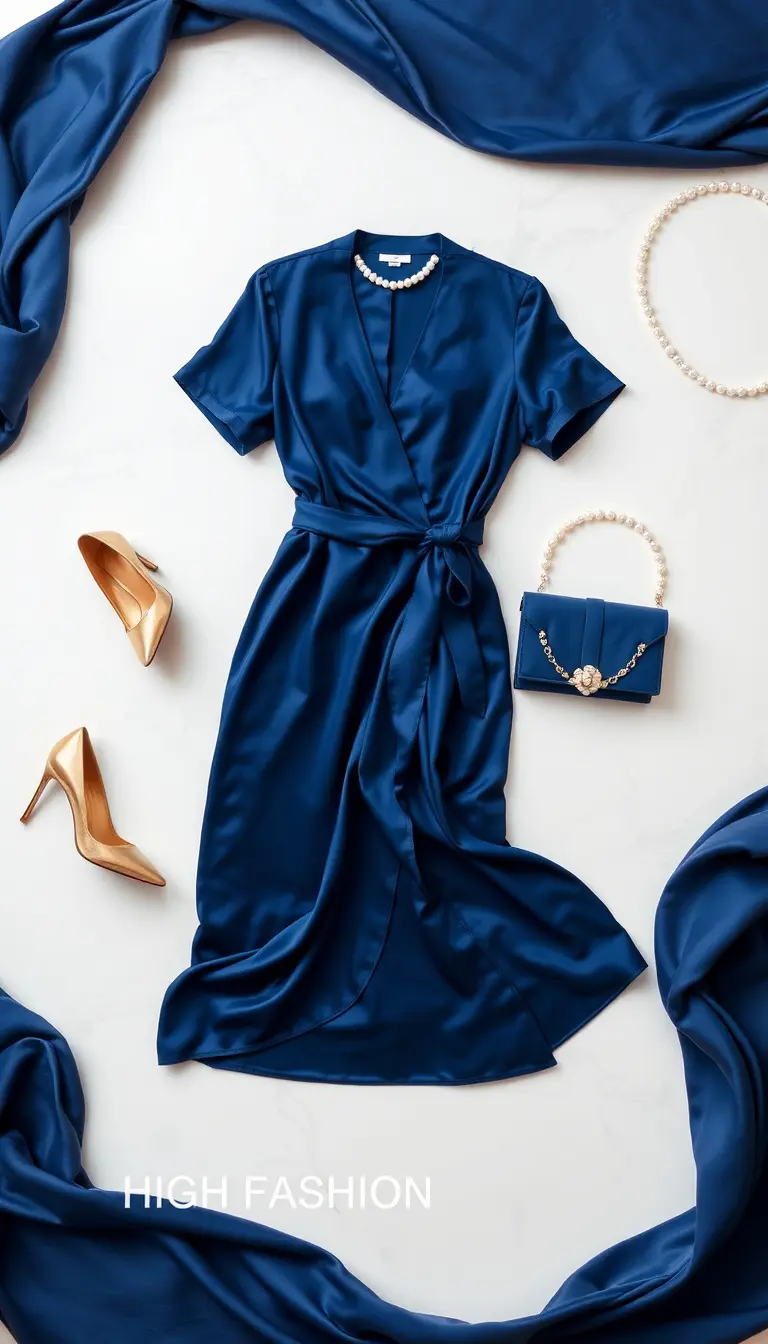 navy blue dress