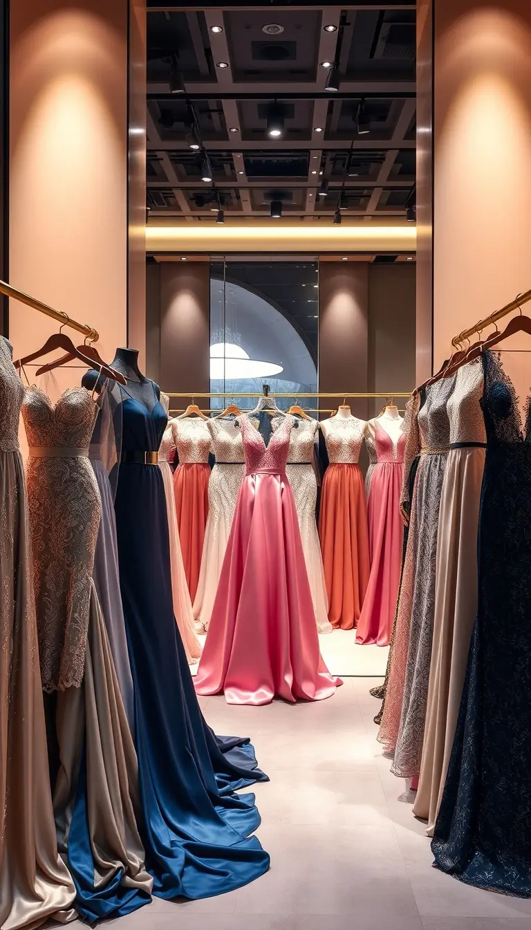dresses and evening gowns