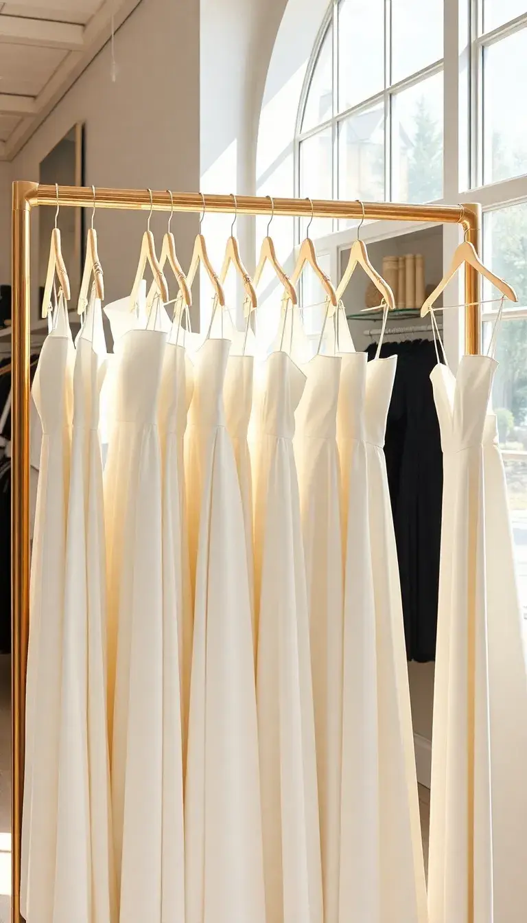 dresses and white